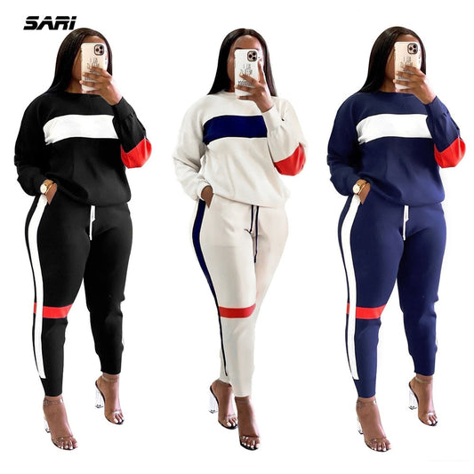 Women Solid Color Sports Suit Two-Piece Sexy Fashion Outdoor Fitness - Sharpline Insights, LLC