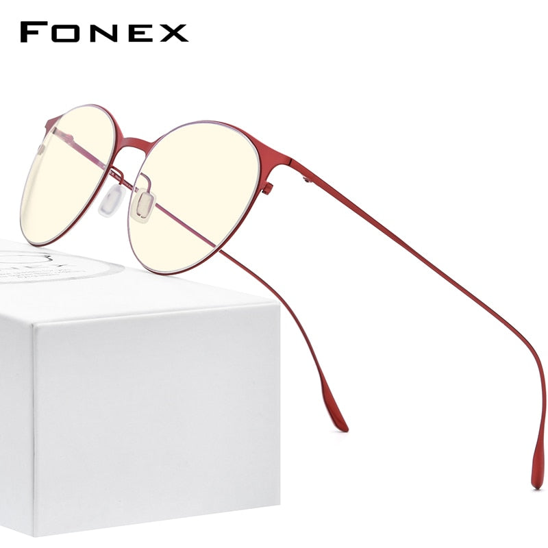 FONEX Anti Blue Light Blocking Glasses Women Brand Designer - Sharpline Insights, LLC