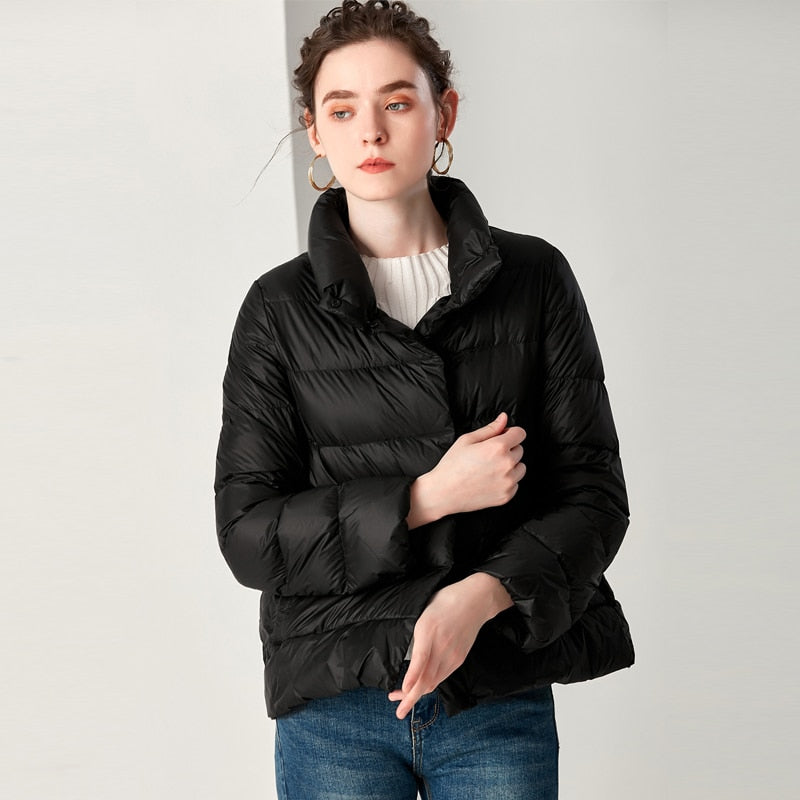 New Winter Women Ultra Light Down Jacket - Sharpline Insights, LLC