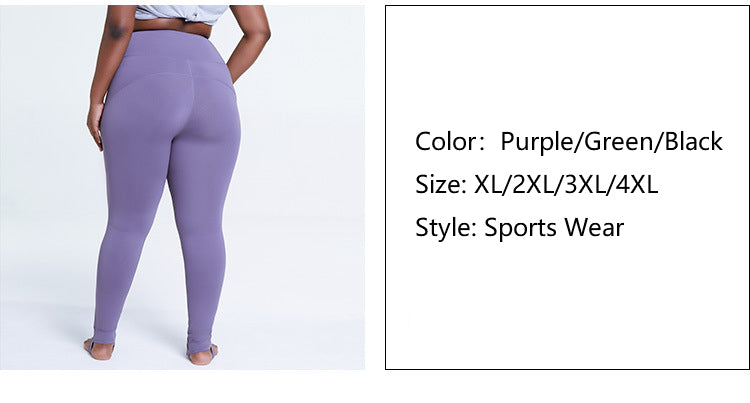 Plus Size Women Footed Legging Yoga Pants Breathable - Sharpline Insights, LLC