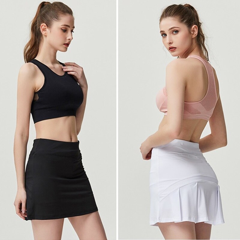 Women Tennis Skirts Badminton Golf Pleated Skirt Girl - Sharpline Insights, LLC