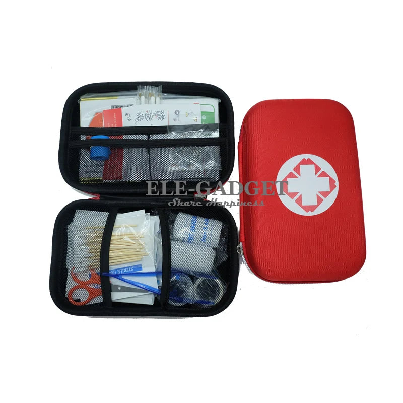 17 Items/93pcs Portable Travel First Aid Kits for Home Outdoor Sports - Sharpline Insights, LLC