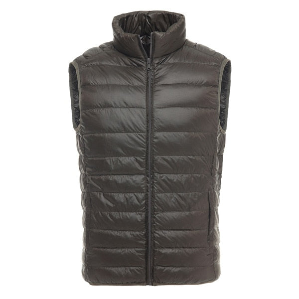 Vest Ultra Light Duck Down Waistcoat  Sleeveless Jacket  Coat - Sharpline Insights, LLC