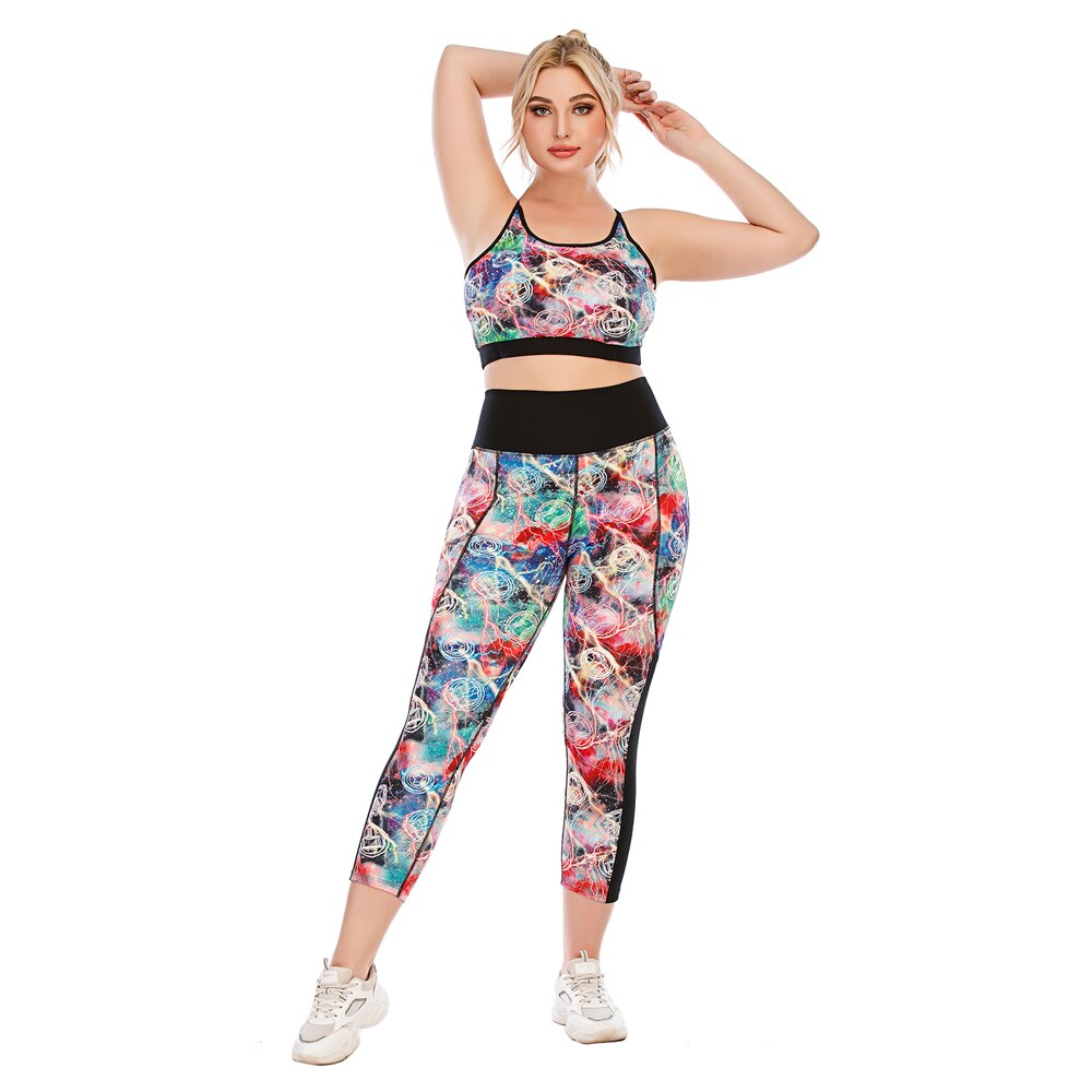 Women Plus Size Yoga Gym Fitness Suits Sportswear New  Sportsuits - Sharpline Insights, LLC