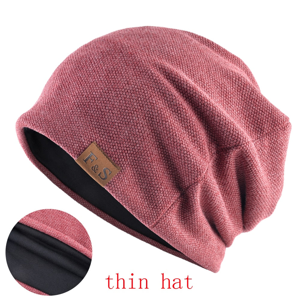 Fashion Bonnet Hat for Men and Women Autumn  Hats Hip Hop Beanie - Sharpline Insights, LLC