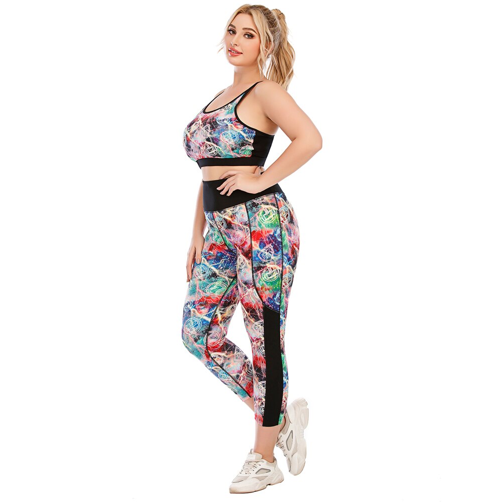 Women Plus Size Yoga Gym Fitness Suits Sportswear New  Sportsuits - Sharpline Insights, LLC