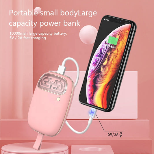 Mini Charger Power Bank W01 10000mAh Cute Hand Warmer - Sharpline Insights, LLC