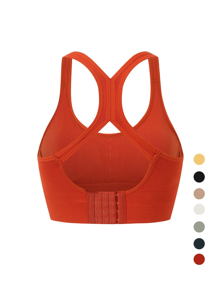 Women Push Up Seamless Sports Bra Workout Sport Top Crop Fitness Active Wear With Buckle For Yoga Gym Brassiere Sportswear - Sharpline Insights