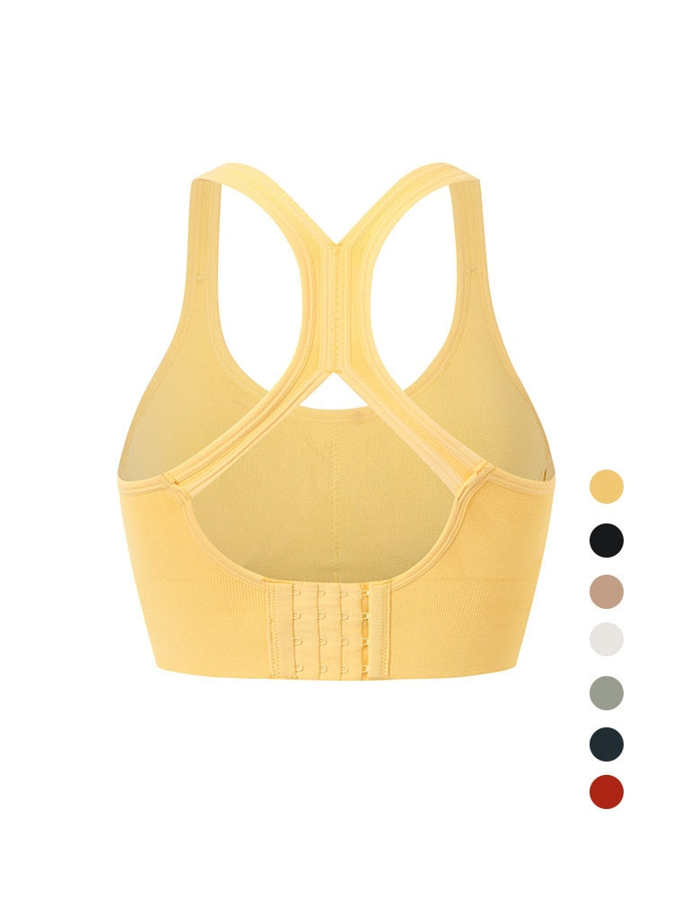 Women Push Up Seamless Sports Bra Workout Sport Top Crop Fitness Active Wear With Buckle For Yoga Gym Brassiere Sportswear - Sharpline Insights