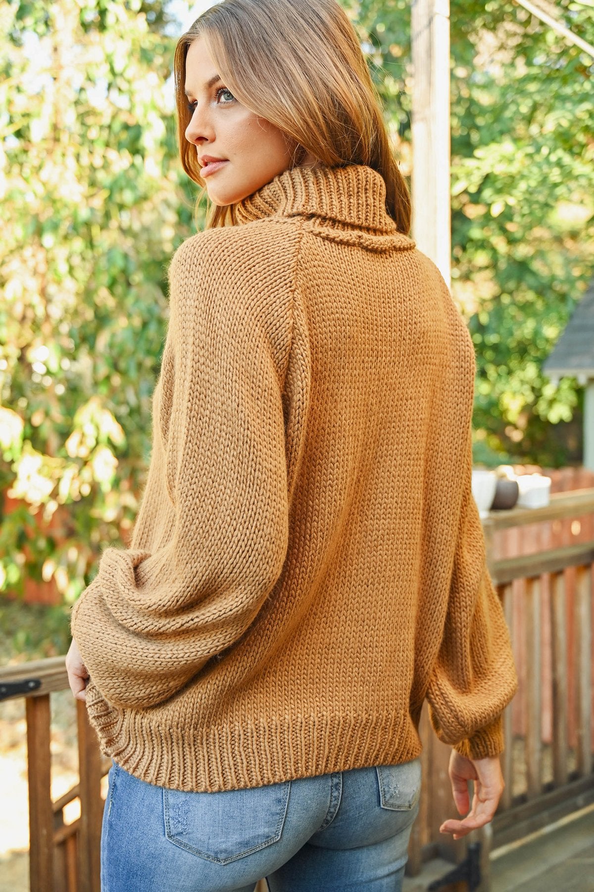 Fall Turtleneck Knit Sweater - Sharpline Insights, LLC