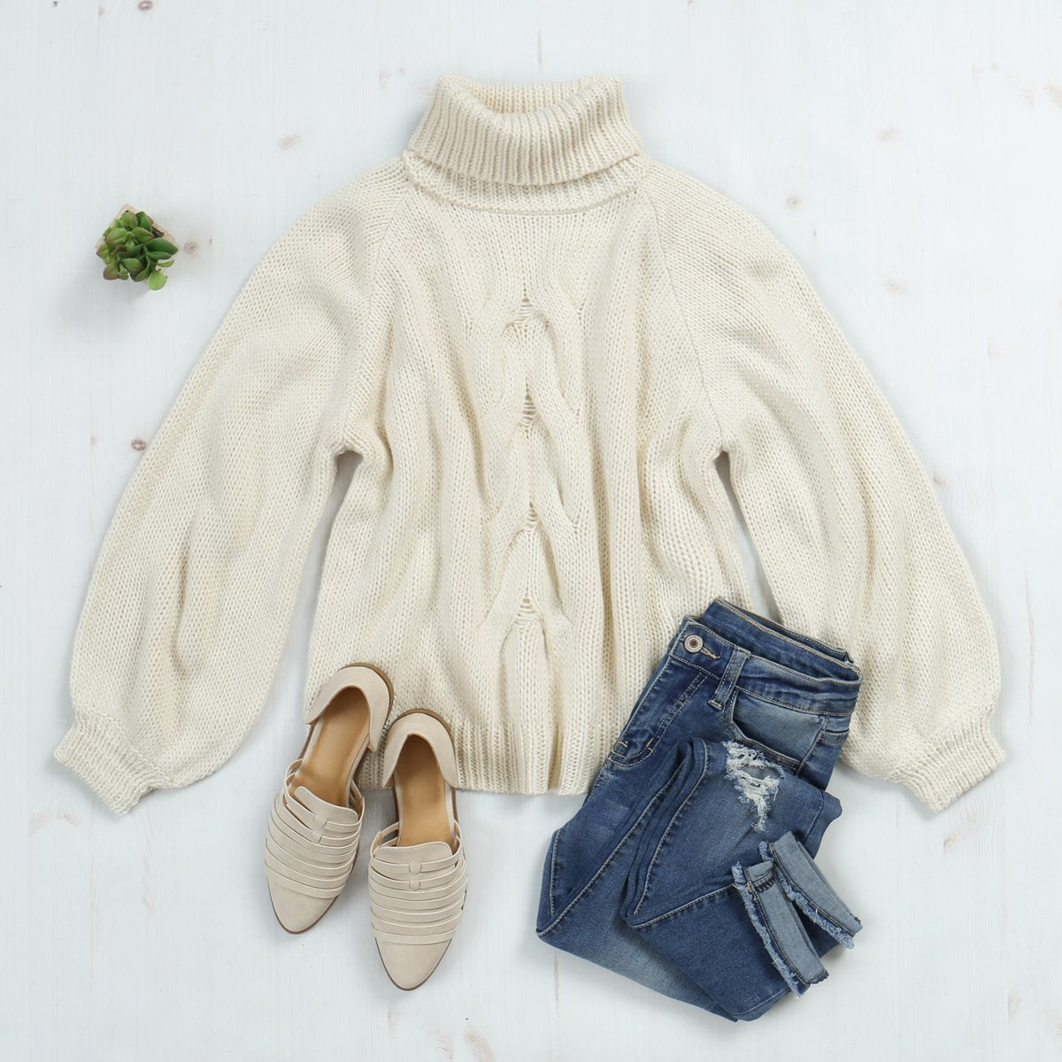 Fall Turtleneck Knit Sweater - Sharpline Insights, LLC