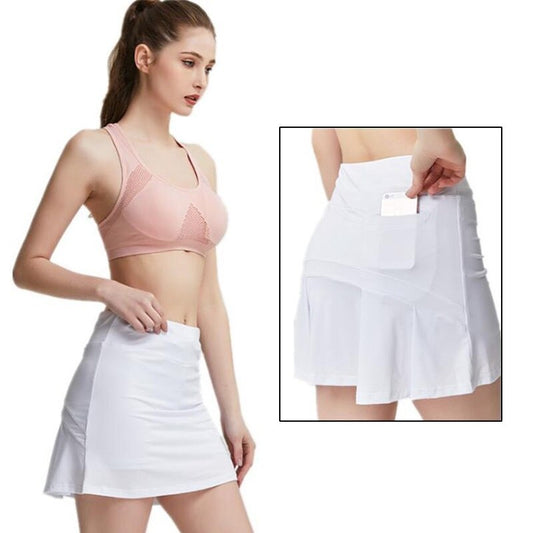 Women Tennis Skirts Badminton Golf Pleated Skirt Girl - Sharpline Insights, LLC