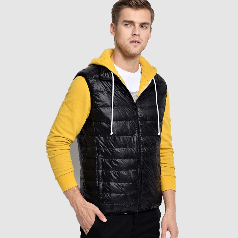 Vest Ultra Light Duck Down Waistcoat  Sleeveless Jacket  Coat - Sharpline Insights, LLC