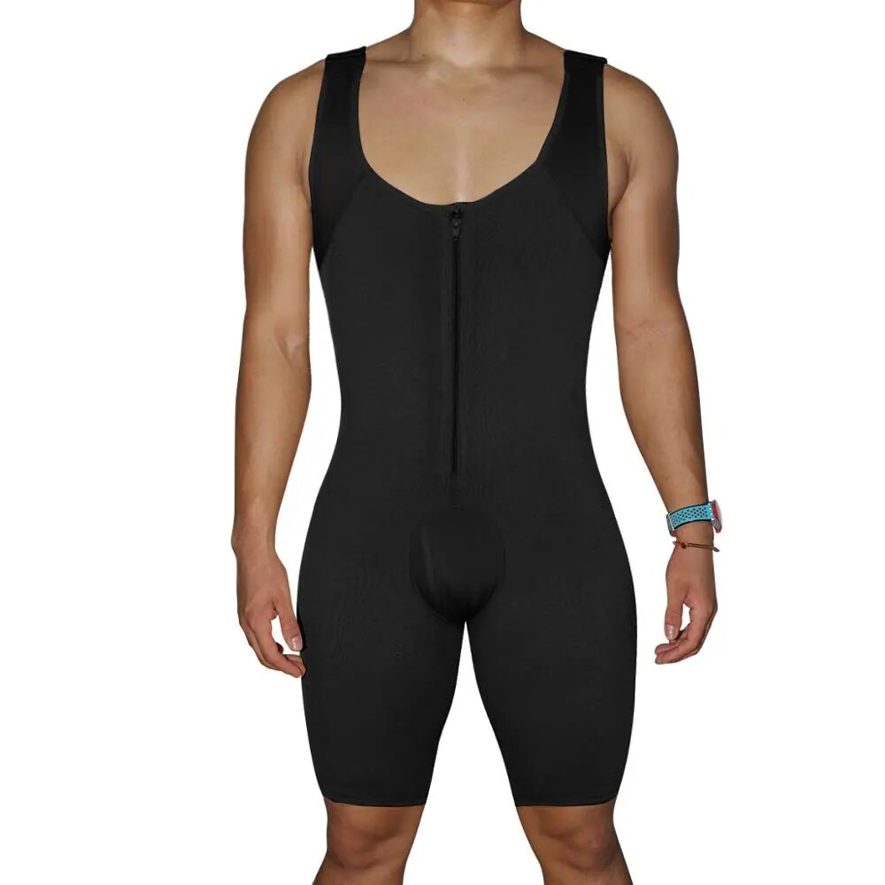 Men's Shapewear Bodysuit Tummy Control - Sharpline Insights, LLC