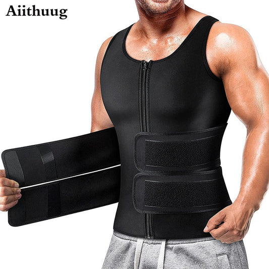 Aiithuug Sauna Vest for Men Waist Trainer - Sharpline Insights, LLC