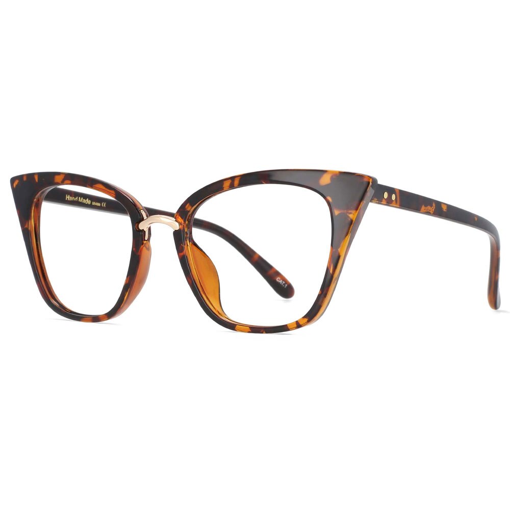 47959 Tr90 Sexy Cat Eye Anti Blue Light Glasses Frames Women - Sharpline Insights, LLC