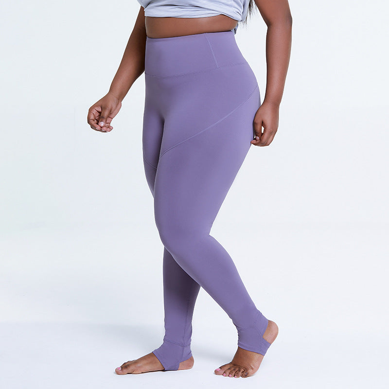 Plus Size Women Footed Legging Yoga Pants Breathable - Sharpline Insights, LLC