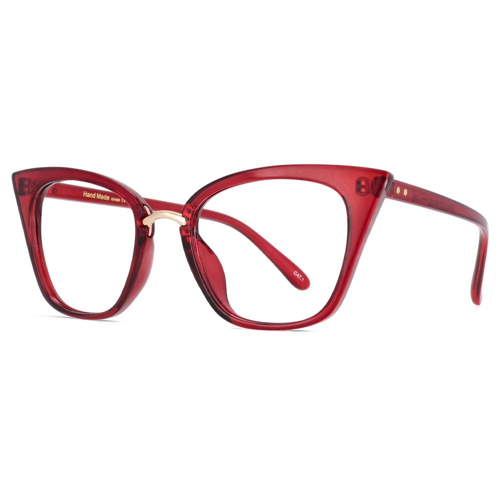 47959 Tr90 Sexy Cat Eye Anti Blue Light Glasses Frames Women - Sharpline Insights, LLC