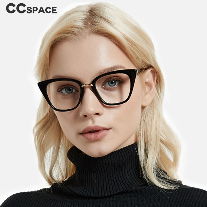 47959 Tr90 Sexy Cat Eye Anti Blue Light Glasses Frames Women - Sharpline Insights, LLC