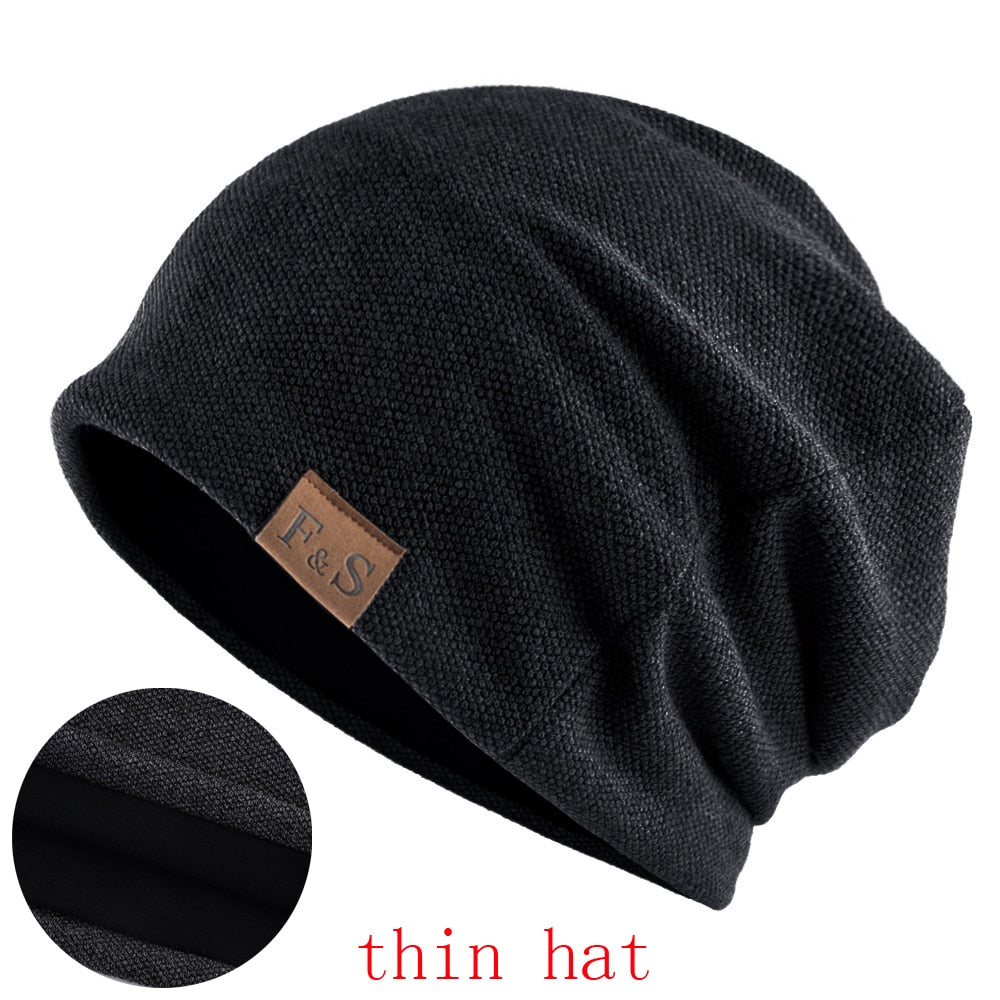 Fashion Bonnet Hat for Men and Women Autumn  Hats Hip Hop Beanie - Sharpline Insights, LLC