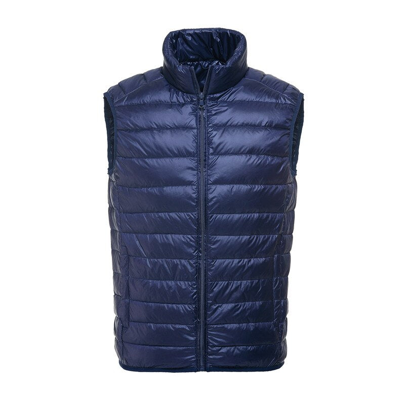 Vest Ultra Light Duck Down Waistcoat  Sleeveless Jacket  Coat - Sharpline Insights, LLC