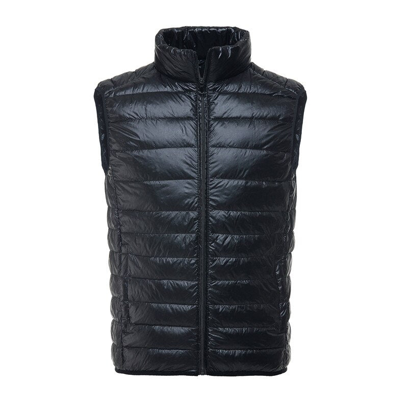 Vest Ultra Light Duck Down Waistcoat  Sleeveless Jacket  Coat - Sharpline Insights, LLC