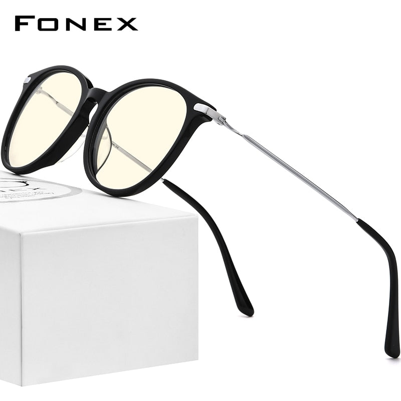 FONEX Anti Blue Light Glasses Men Titanium - Sharpline Insights, LLC